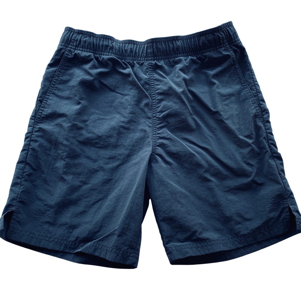 BP Black Nylon Athletic Shorts Mens Small Mesh Lined‎ Elastic Waist RN58665